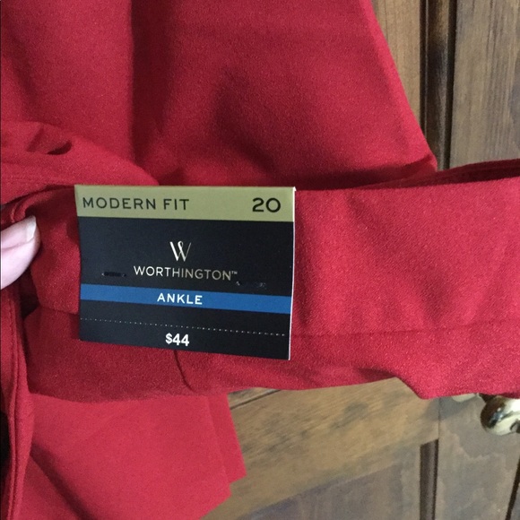 Wine-colored trousers. Career wear. NWT. - Picture 3 of 6